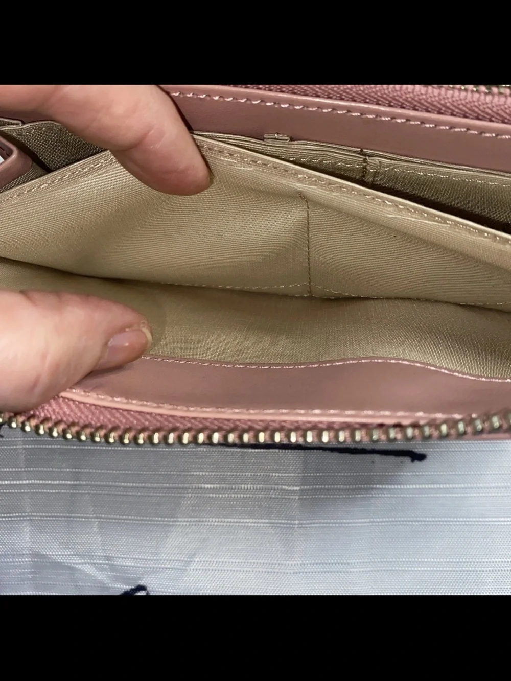 Pink Women's Zip-Around Wallet